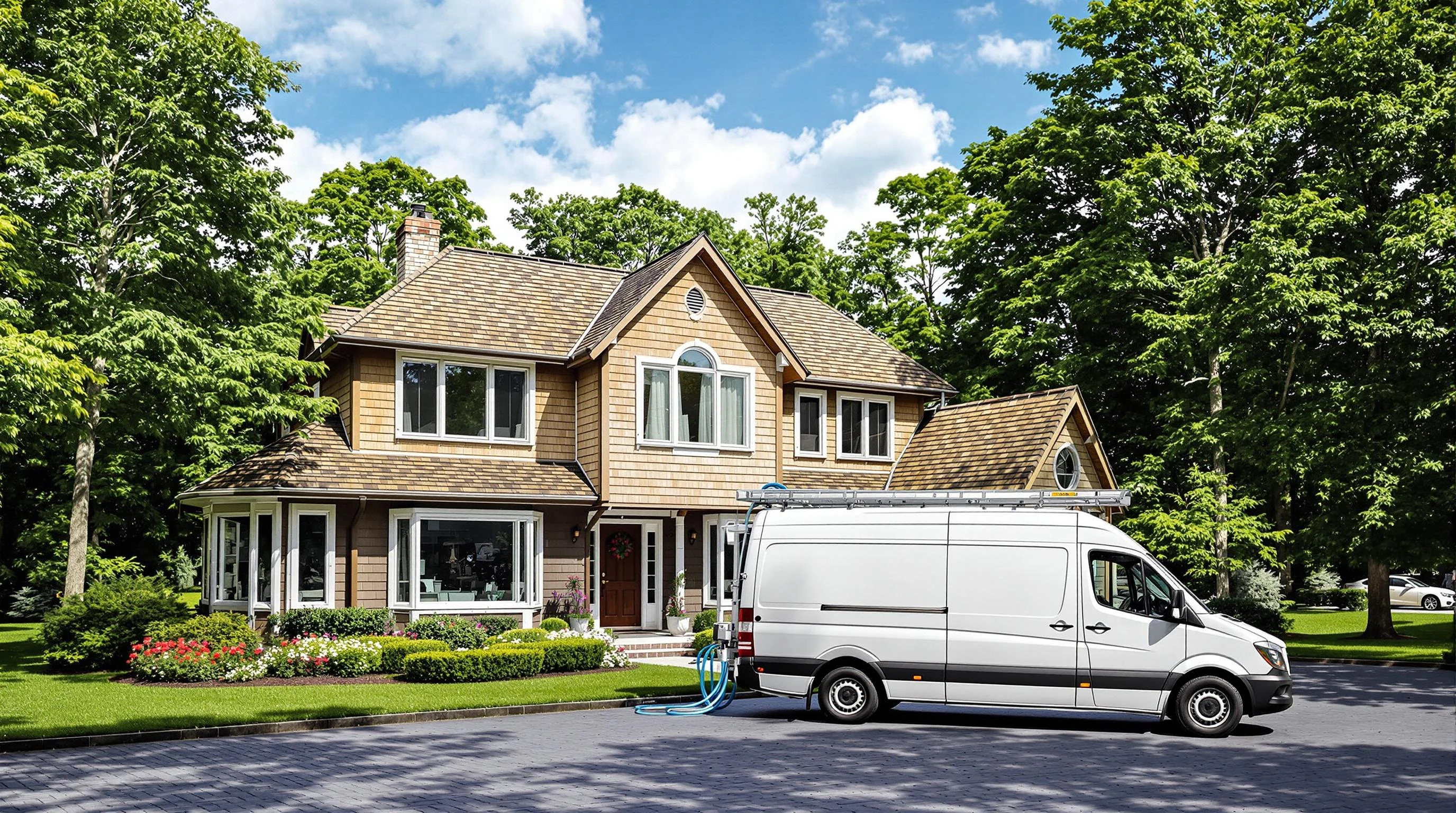 Peachtree Corners Dryer Vent Cleaning dryer vent cleaning crew working in Johns Creek, GA