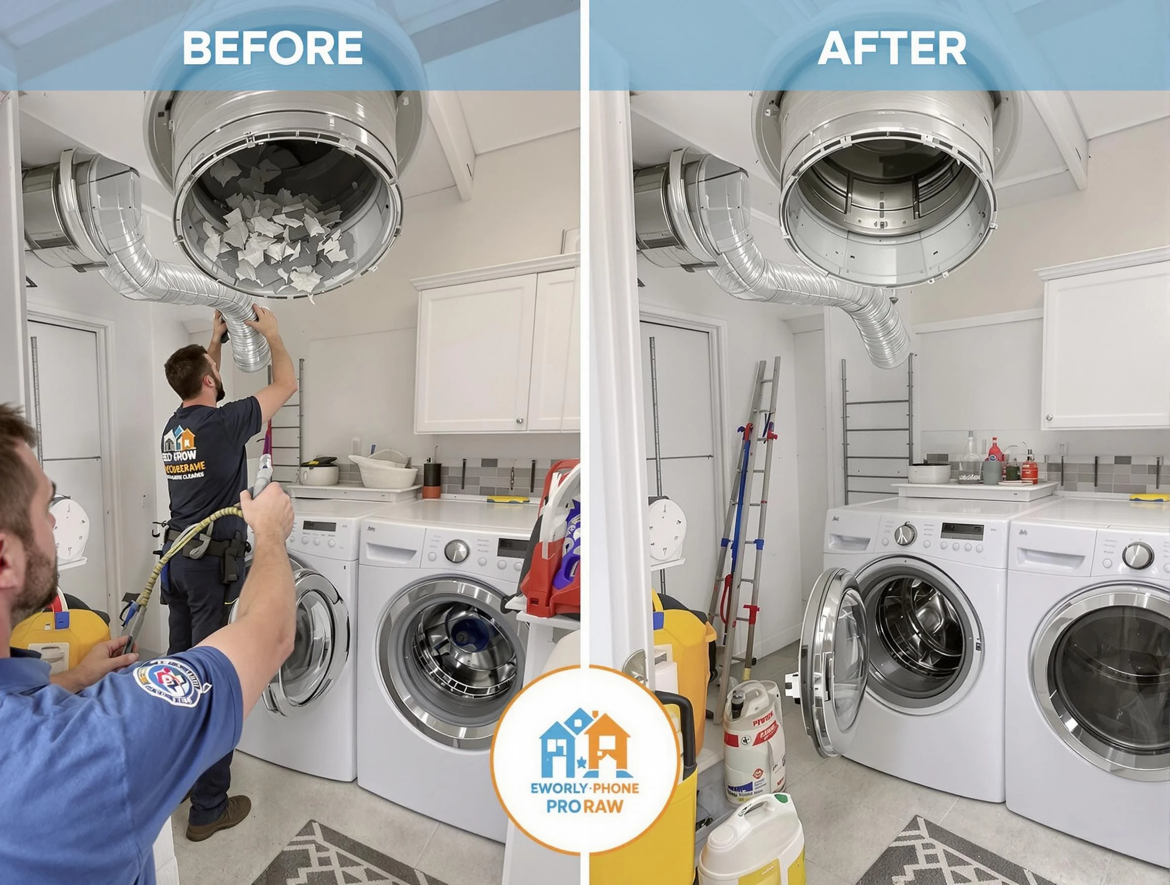 Residential dryer vent cleaning by Peachtree Corners Dryer Vent Cleaning in Peachtree Corners